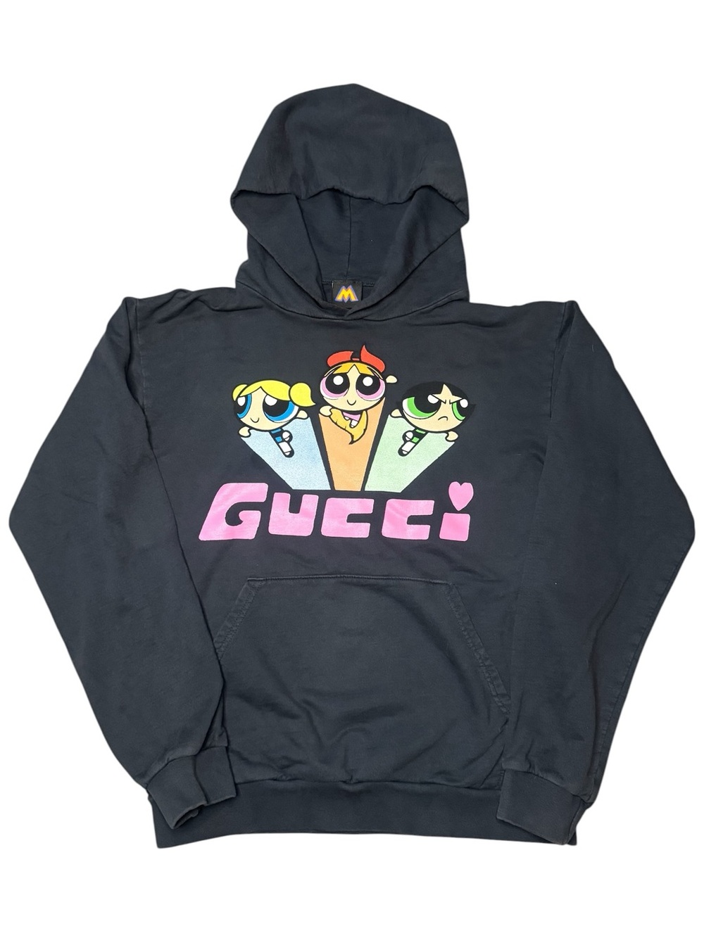 RARE Mega Yacht Powerpuff Girls "Gucci" Graphic Hoodie